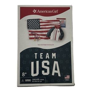 American Girl Team USA Olympic Medal Ceremony Set w/Jacket, Medals